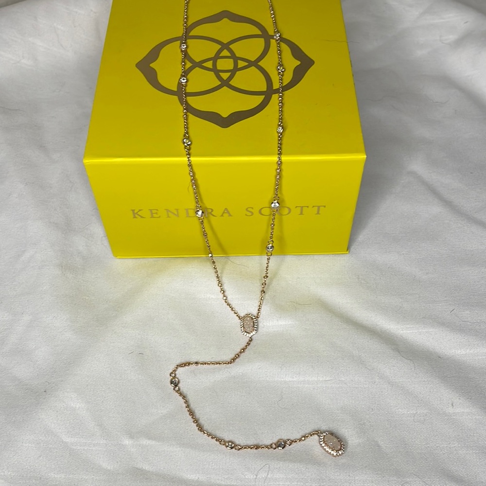 Kendra Scott lariat necklace